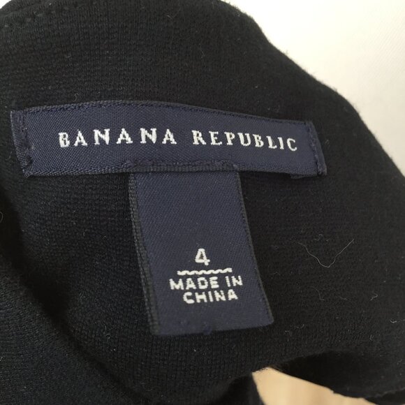 Banana Republic Black Sheath Dress 4 - Picture 6 of 9